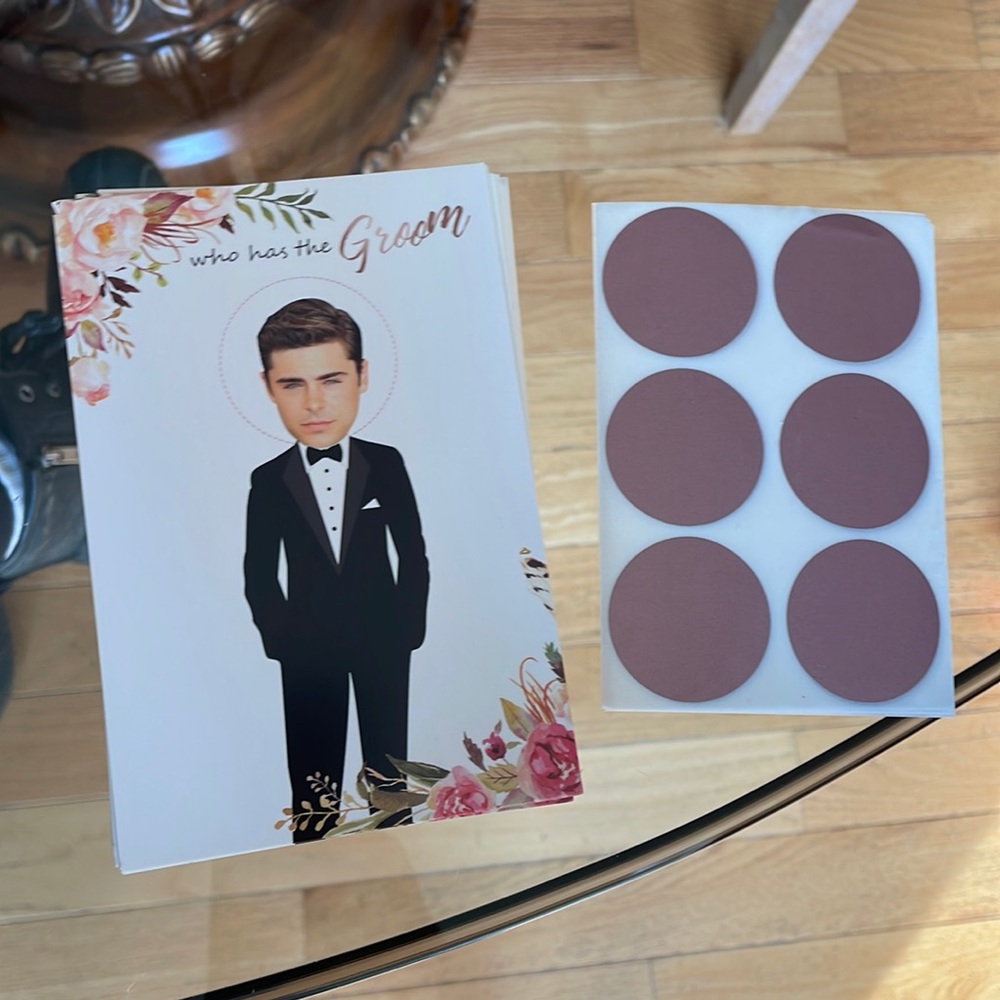 Who Has The Groom • bridal game